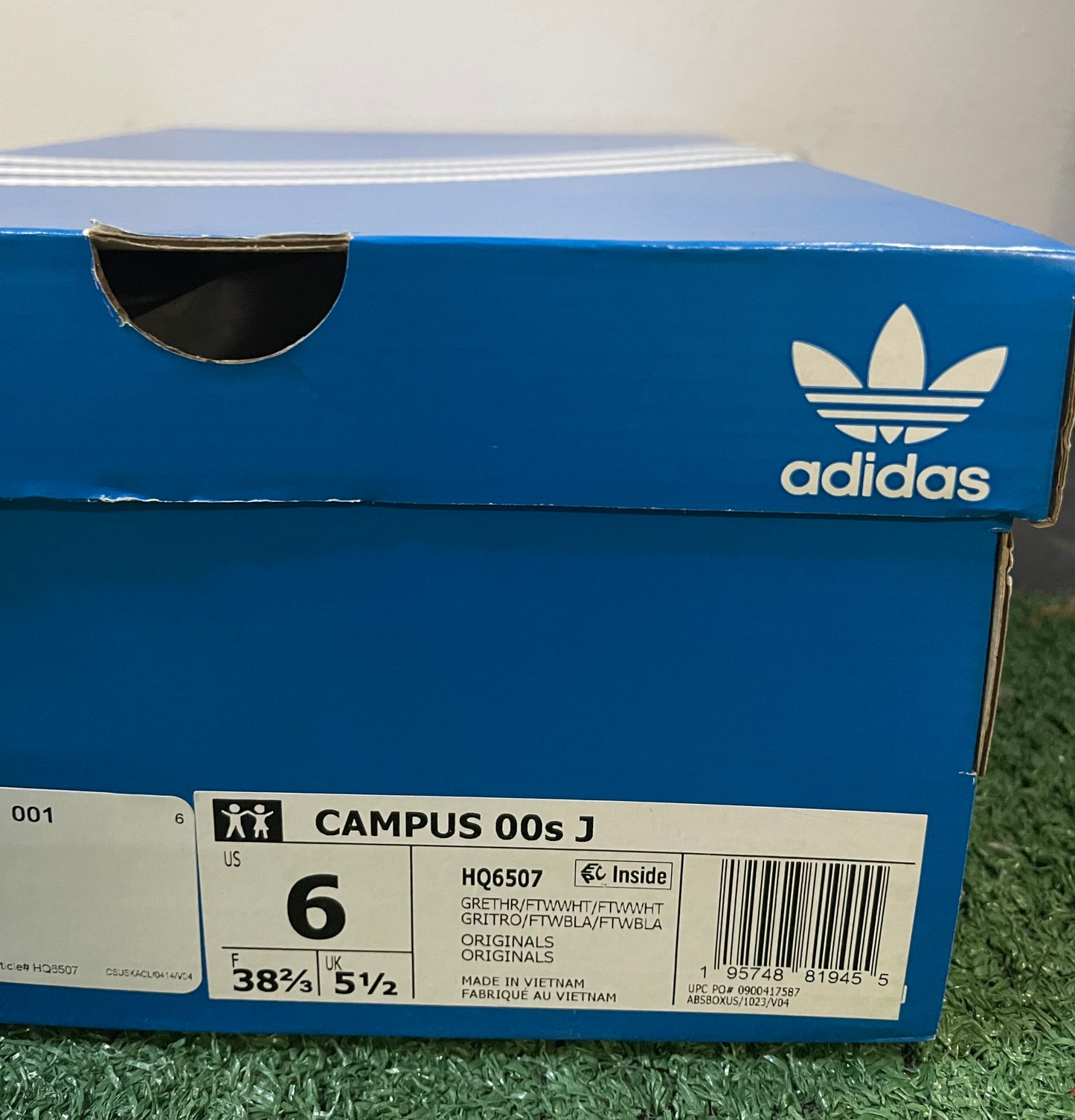 Adidas campus 00s grey gum