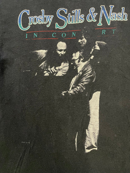 vintage 1984 Crosby, Stills & Nash In Concert tee