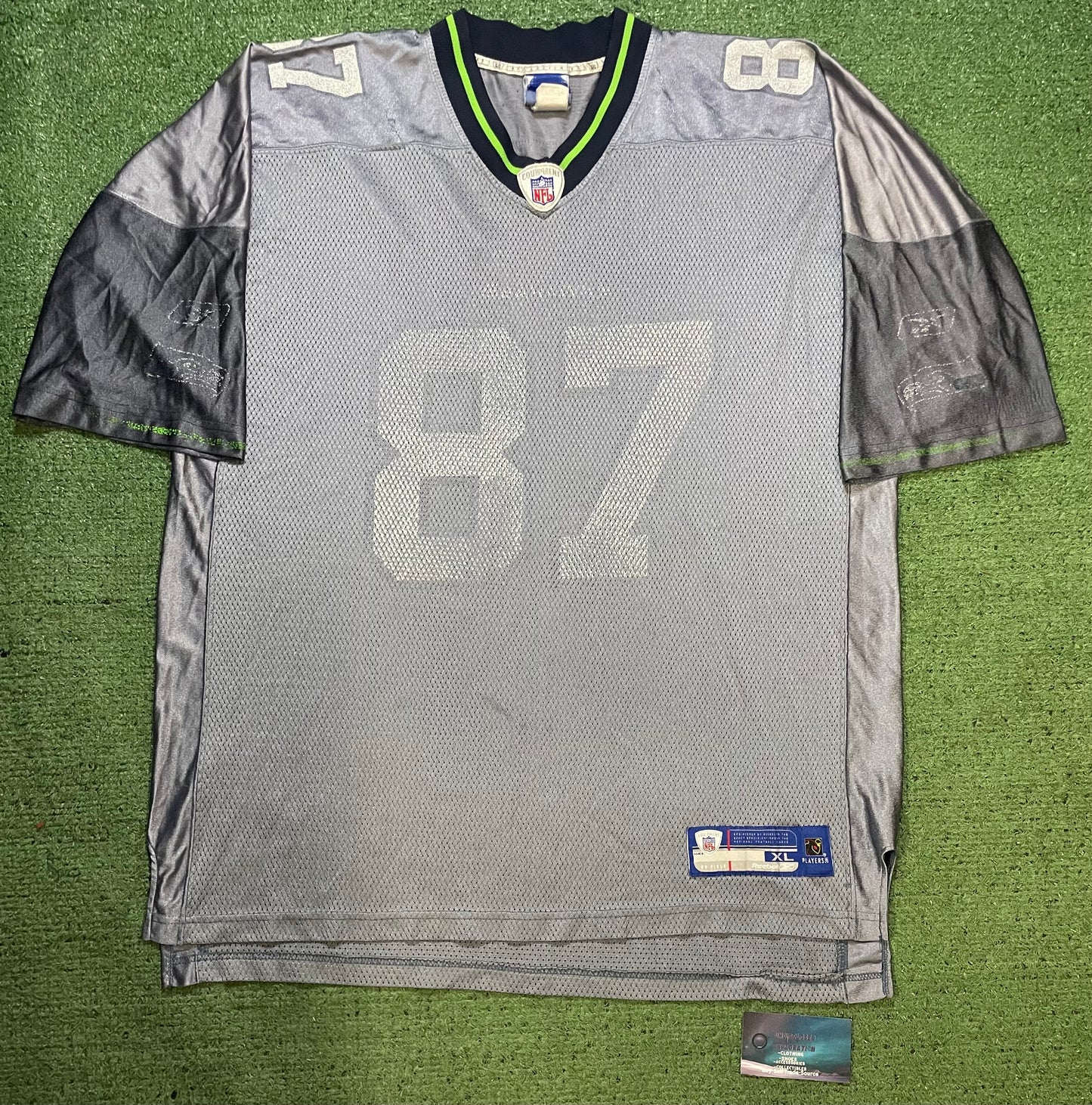 Vintage 2000s Seattle Seahawks Joe Jurevicius #87 jersey