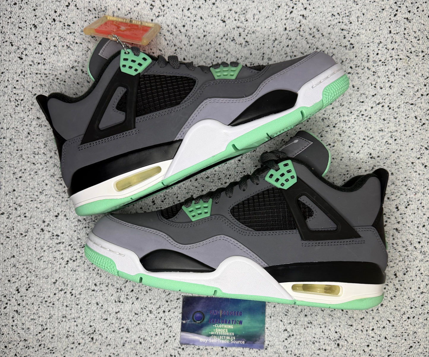 Jordan 4 Green Glow