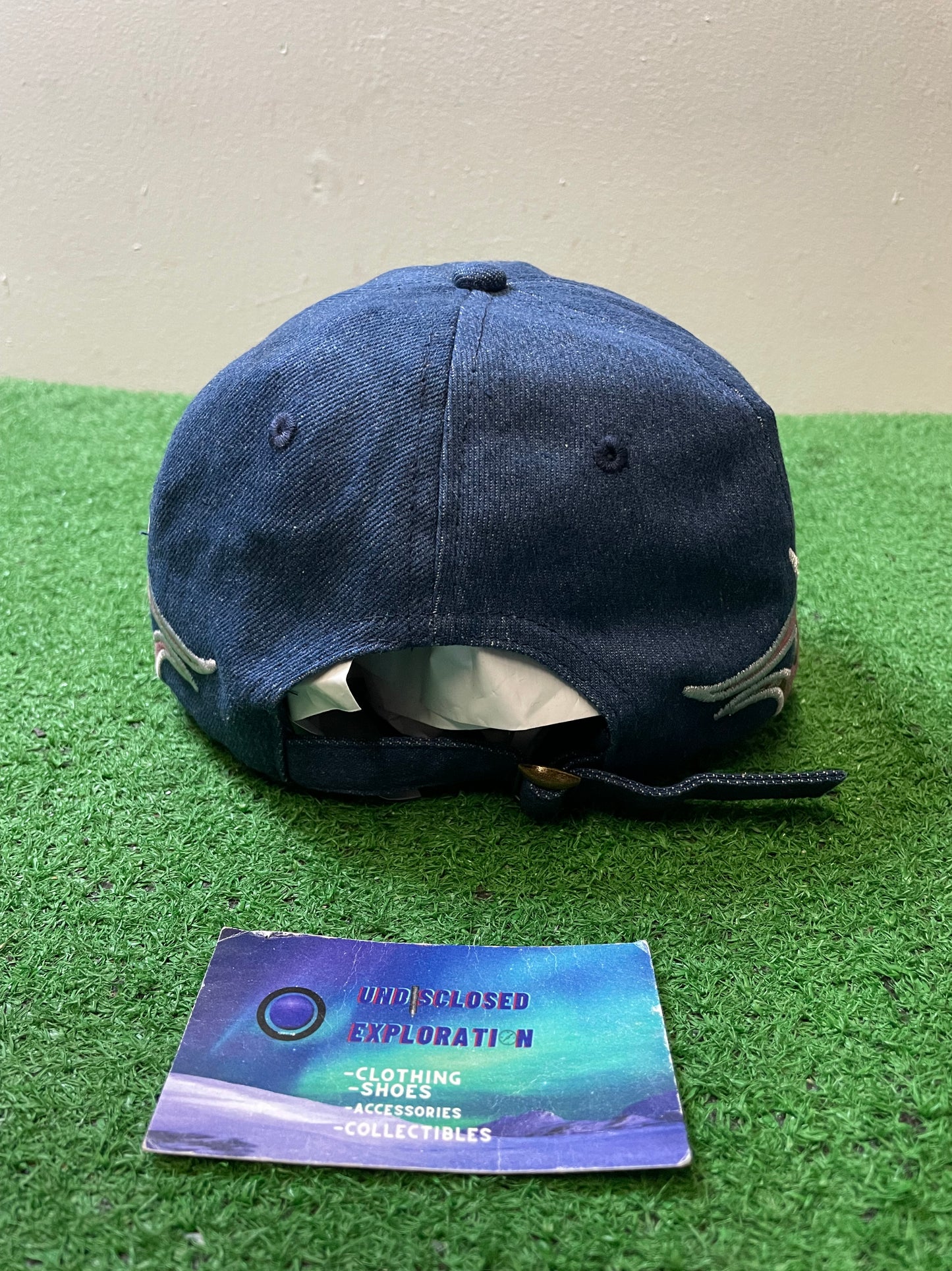 Apex Racing denim and pink camo hat