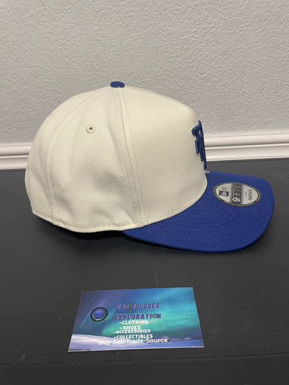 Los Angeles Dodgers Upside down new era white & blue hat