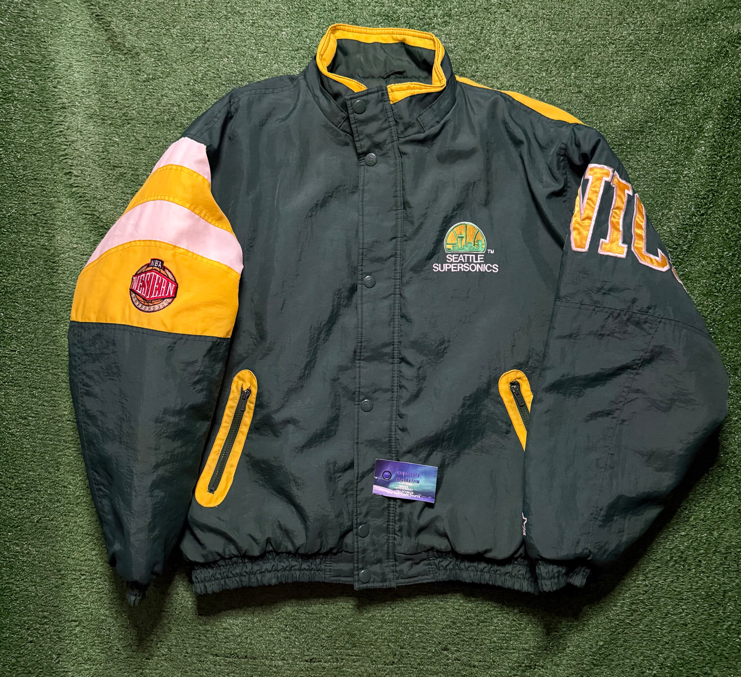 Vintage Seattle SuperSonics Jacket