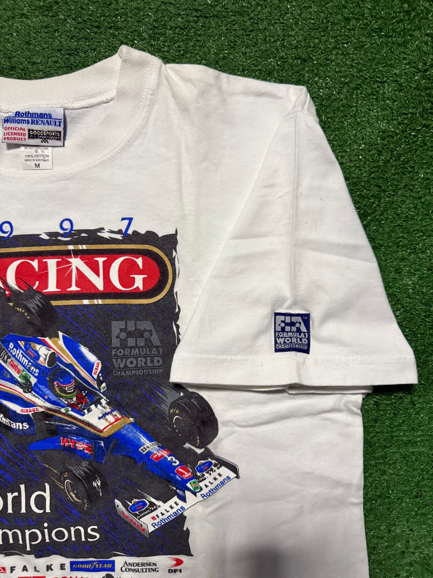 Vintage Formula 1 F1 World Champions 1997 Shirt