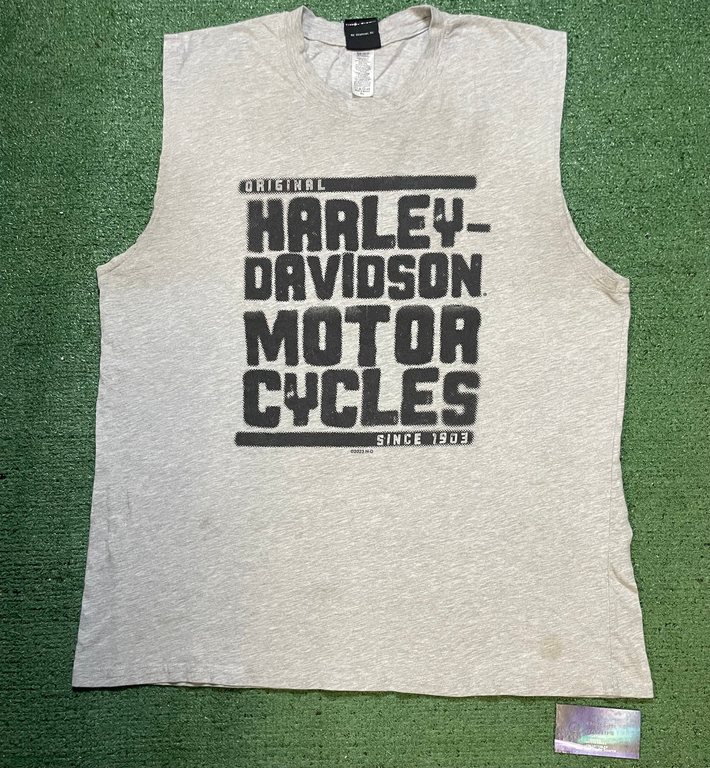 Harley Davidson Nashville cutoff tee