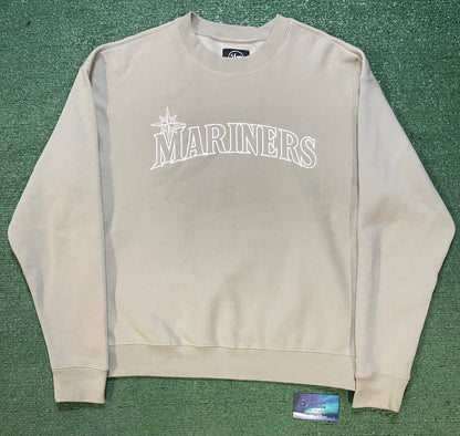 Seattle Mariners embroidered crewneck