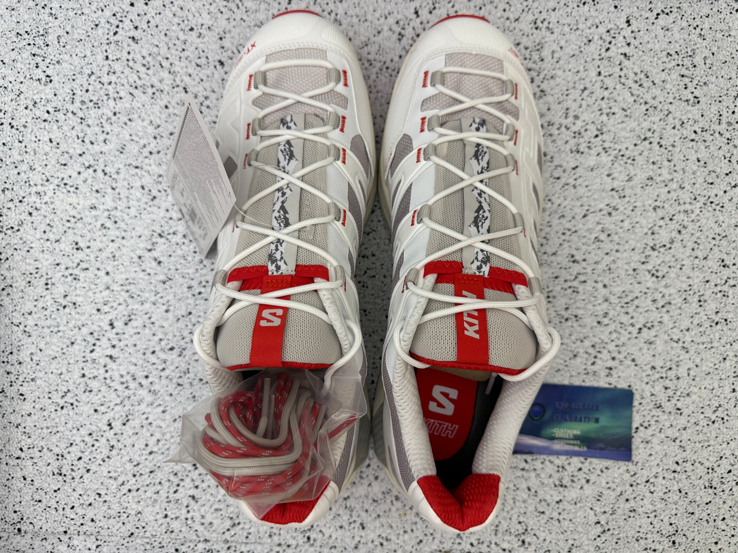 Salomon XT-4K Kith Kithmas White Red