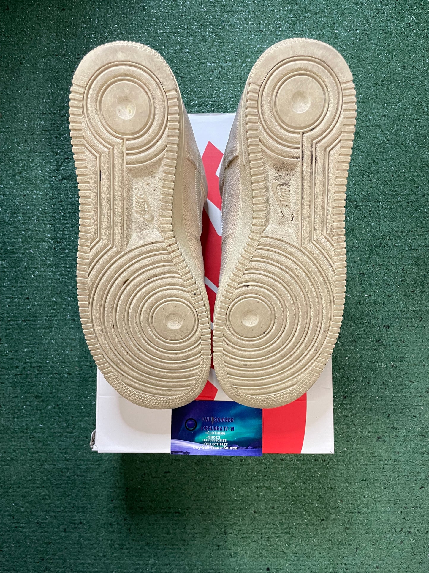 Nike Air Force 1 Low Stussy fossil size 10men/11.5women