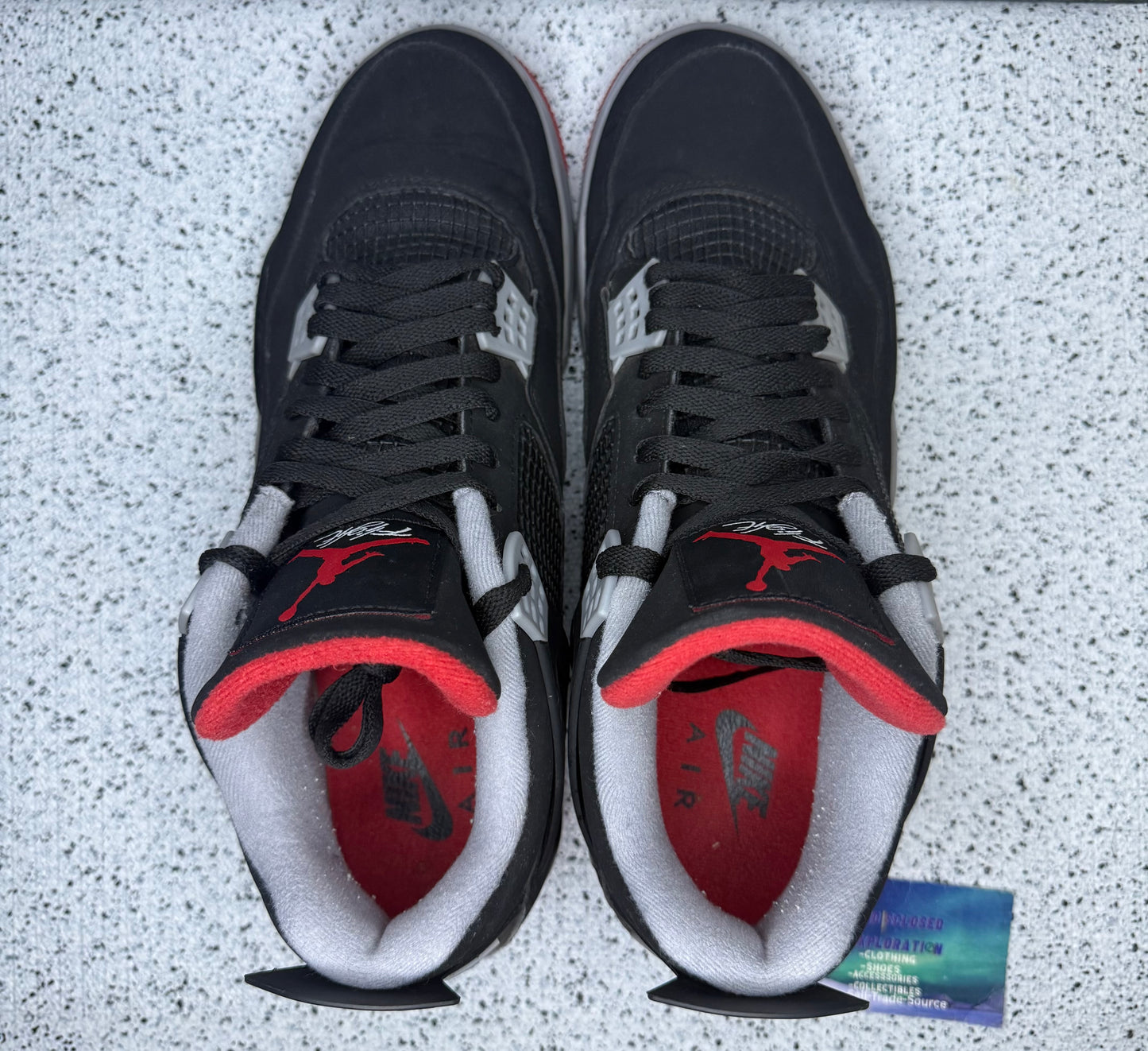 Jordan 4 Bred 2019 13 Men/14.5 Women “Preowned”