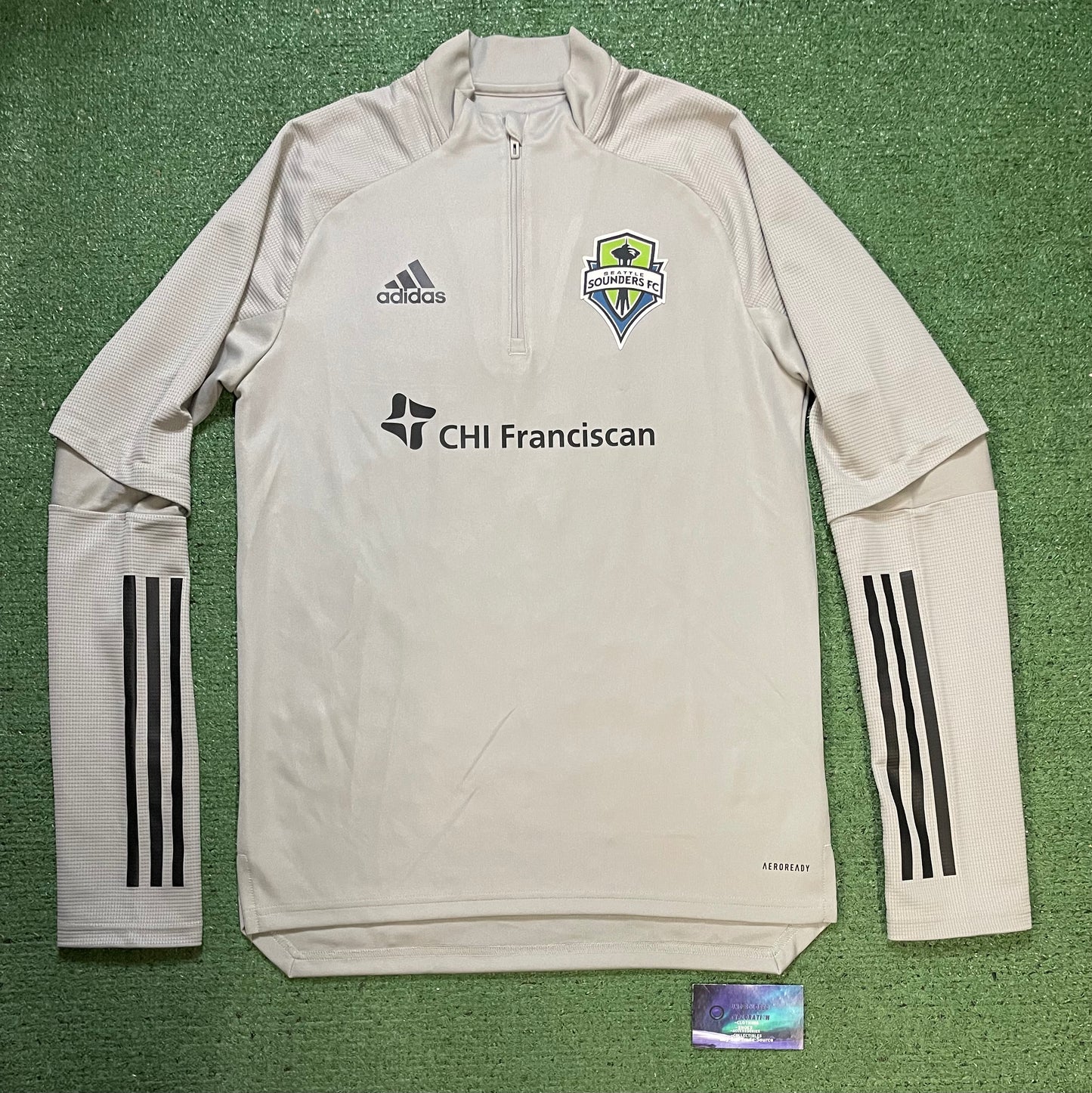 Adidas Seattle Sounders FC quarter-zip training top