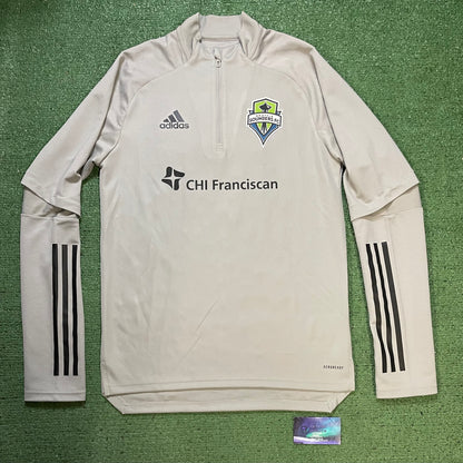 Adidas Seattle Sounders FC quarter-zip training top