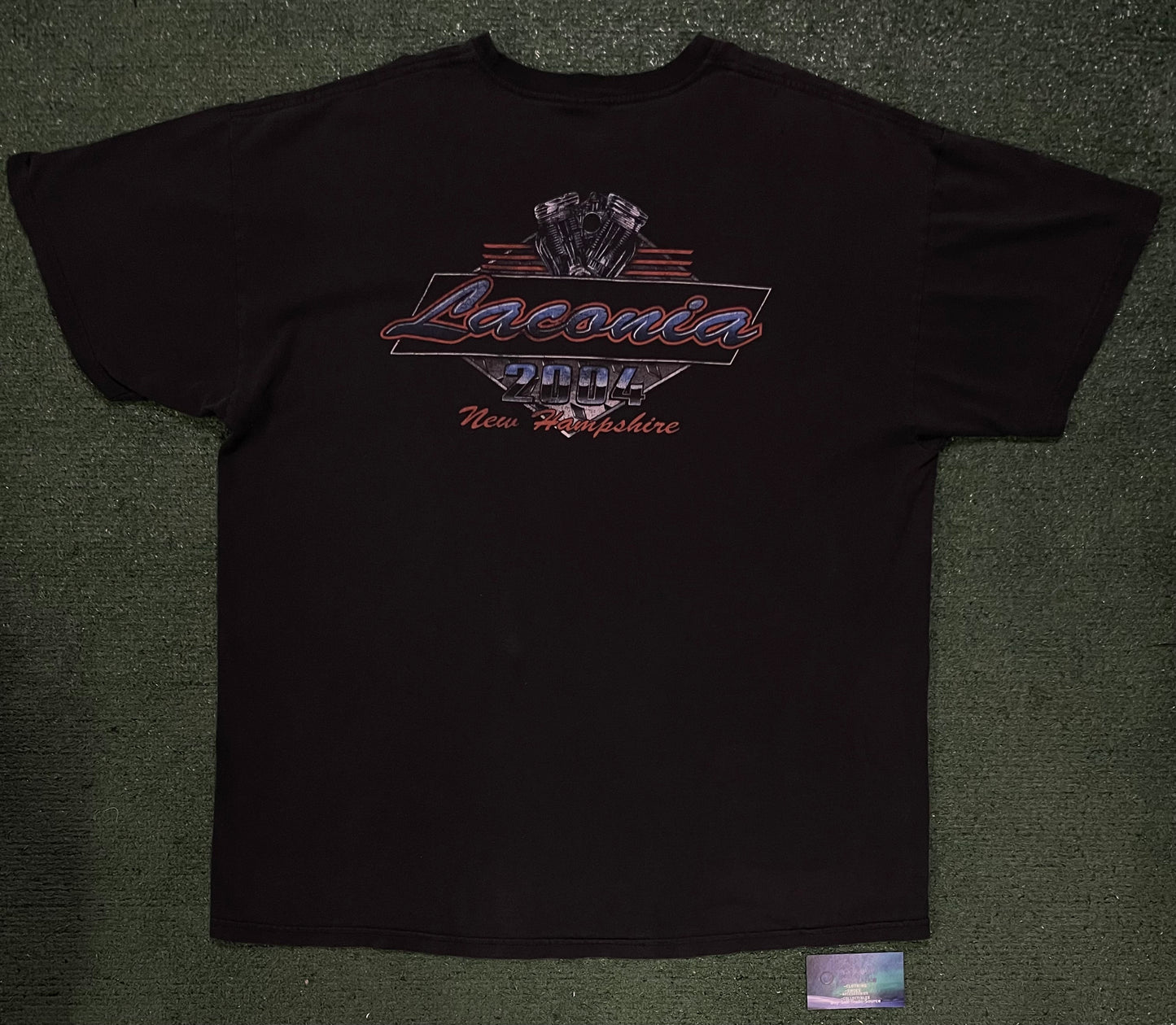 Vintage 2000s Who Let The Hogs Out? Biker tee