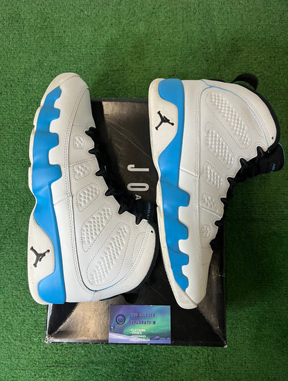 Jordan 9 powder blue size 10.5men/12women