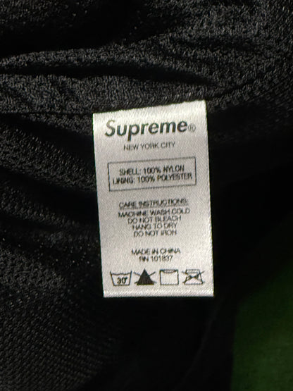 Supreme Cross Paneled Track Jacket Black