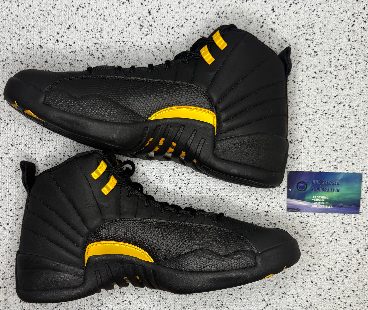 Jordan 12 Black Taxi
