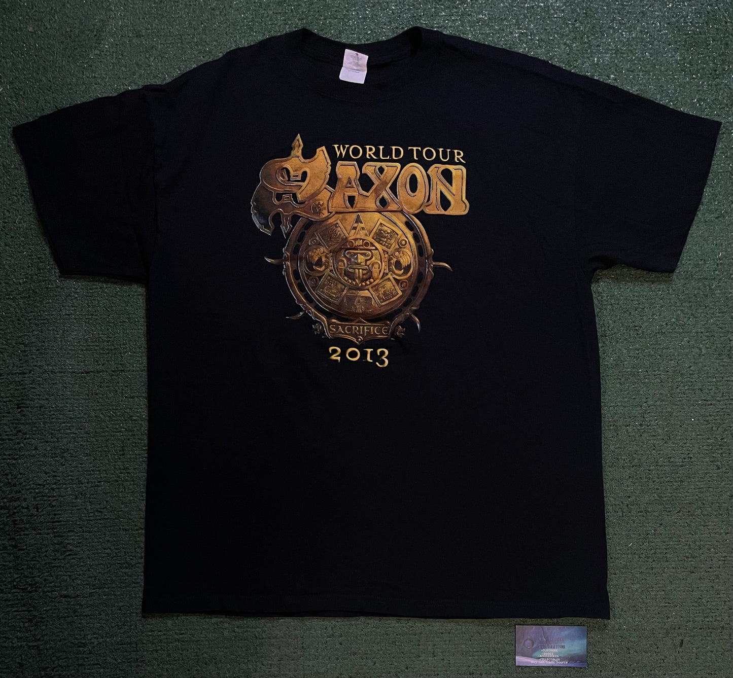 SAXON 2013 Concert World Tour tee