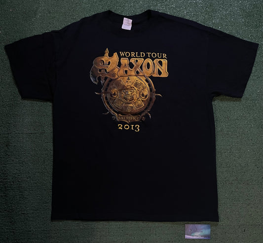 SAXON 2013 Concert World Tour tee