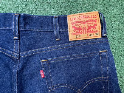 Levi 517 bootcut dark wash jeans