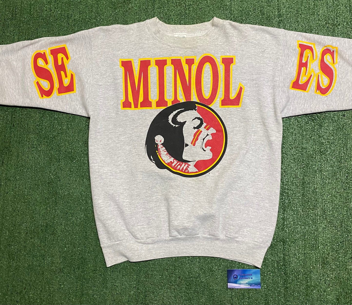 Vintage FSU Seminoles Spellout crewneck