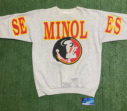 Vintage FSU Seminoles Spellout crewneck