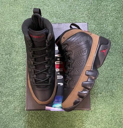 Air Jordan 9 olive 2024
