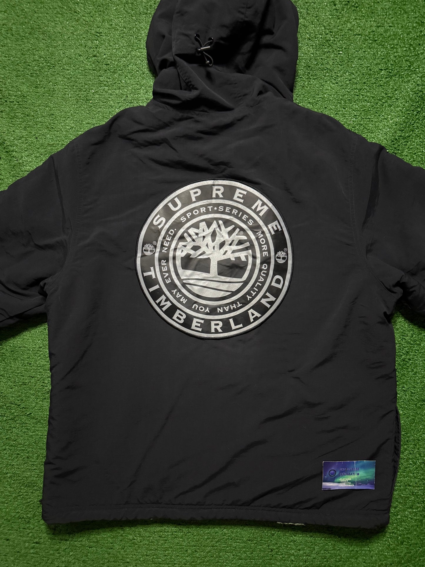 Supreme Timberland Reversible Ripstop Jacket Black