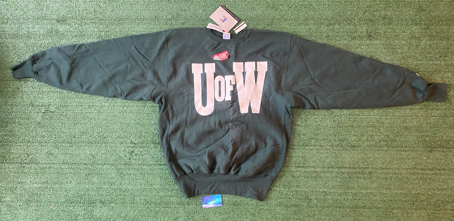 Vintage University of Washington reverse weave champion crewneck