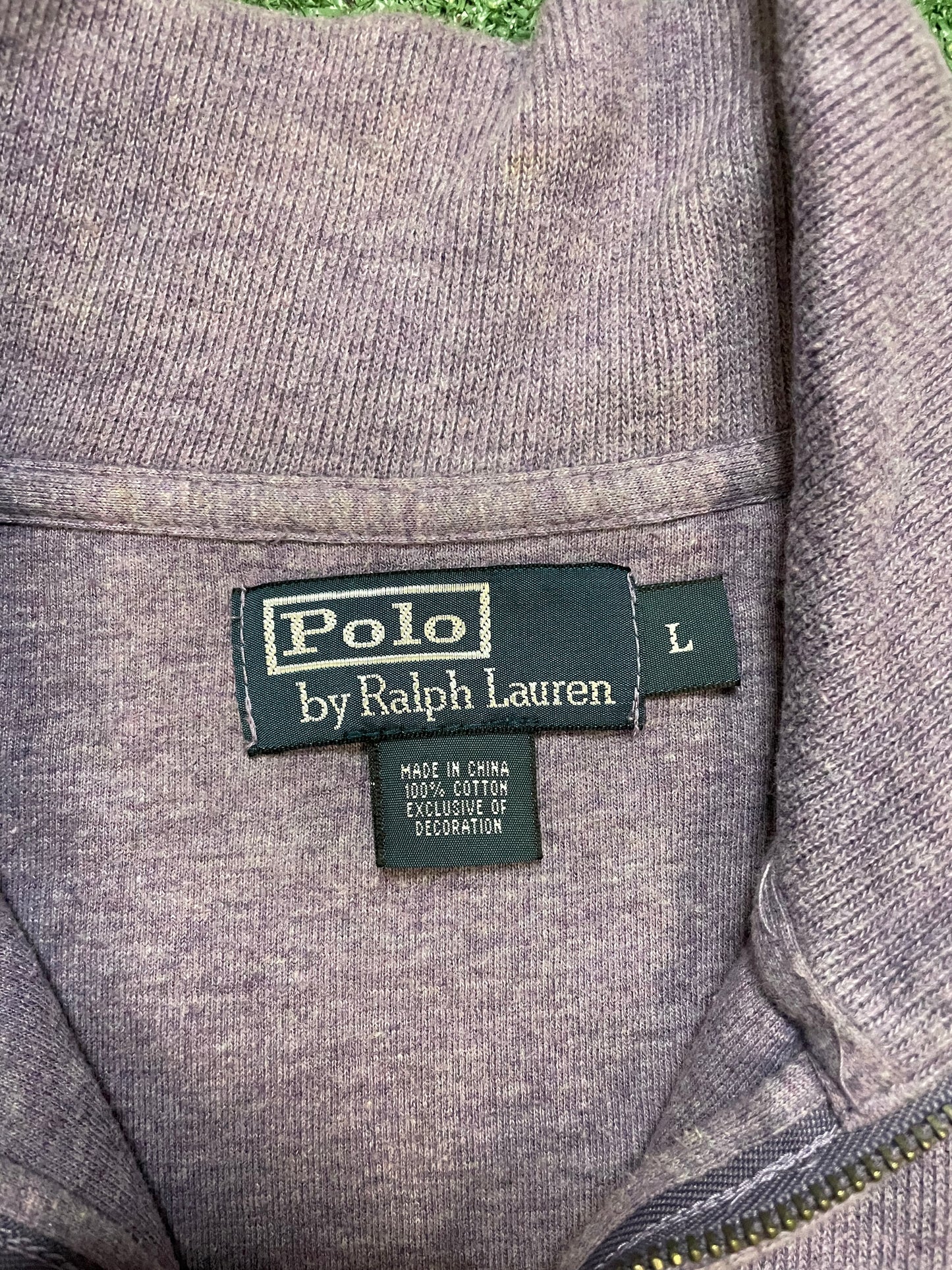 Polo by Ralph Lauren lavender quarter zip
