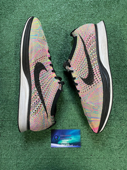 Nike Flyknit Racer multicolor size 13men/14.5women
