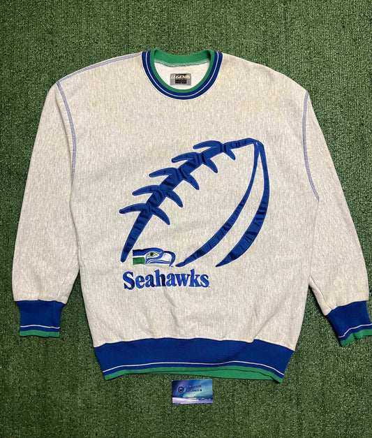 Vintage 1990s Seahawks legend crewneck