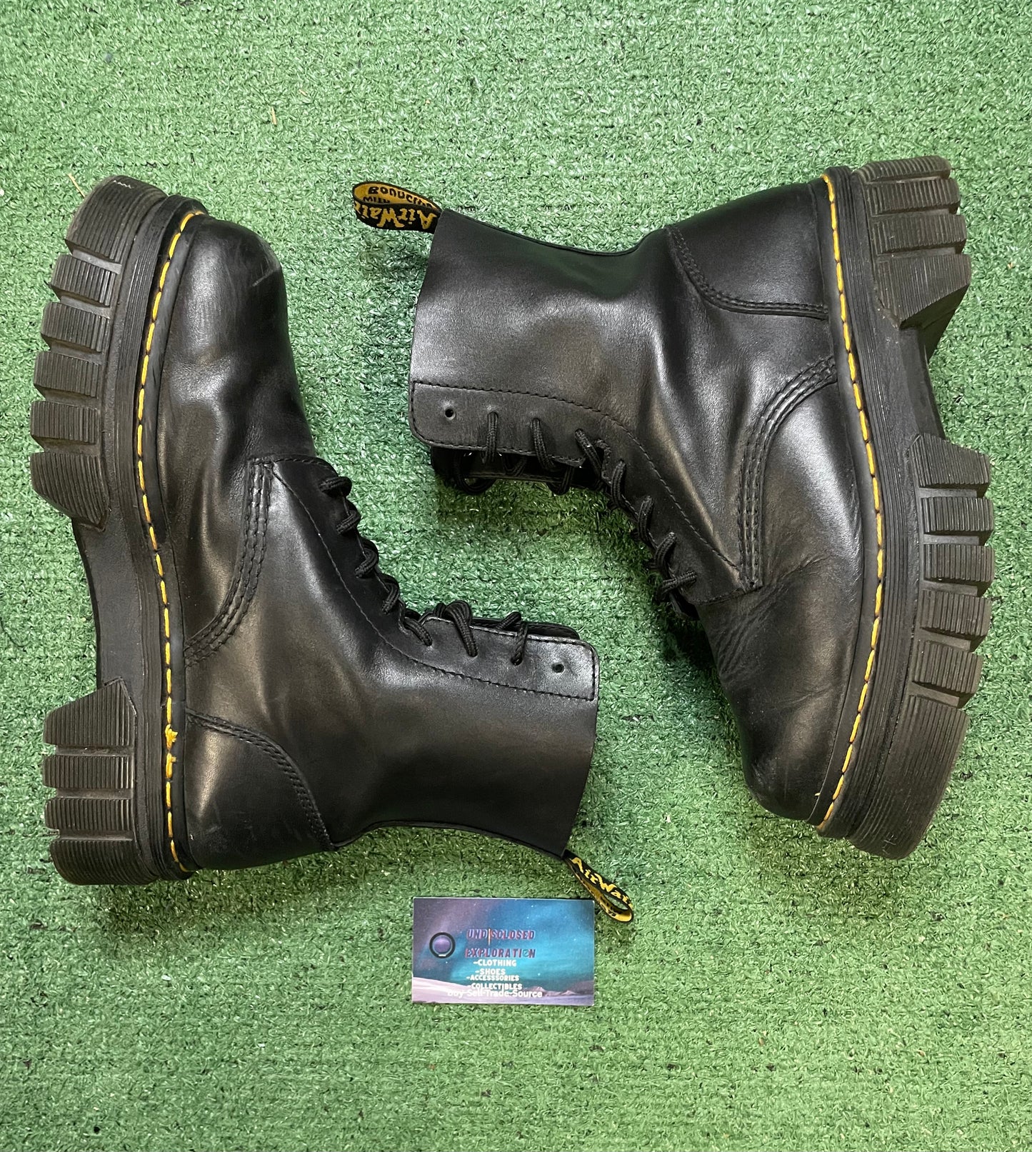 Dr Martens audrick platform boots size 8men/9.5women