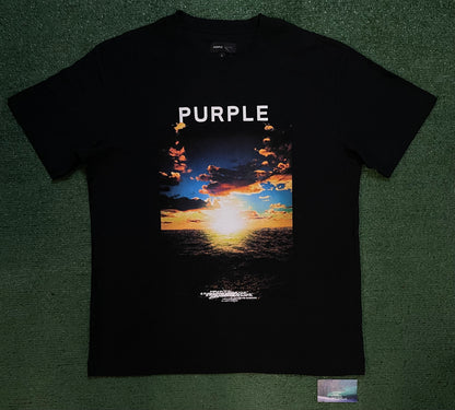 Purple sunset tee