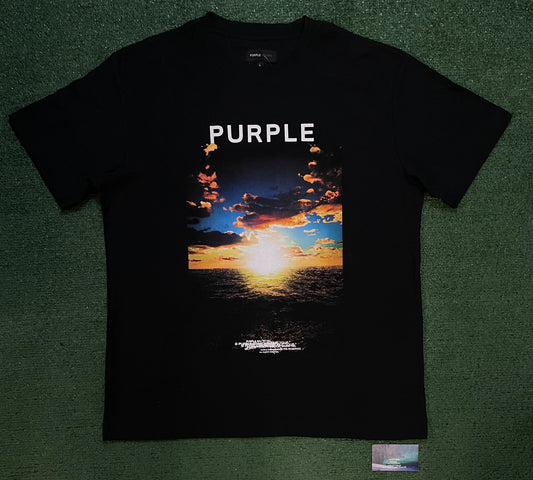 Purple sunset tee