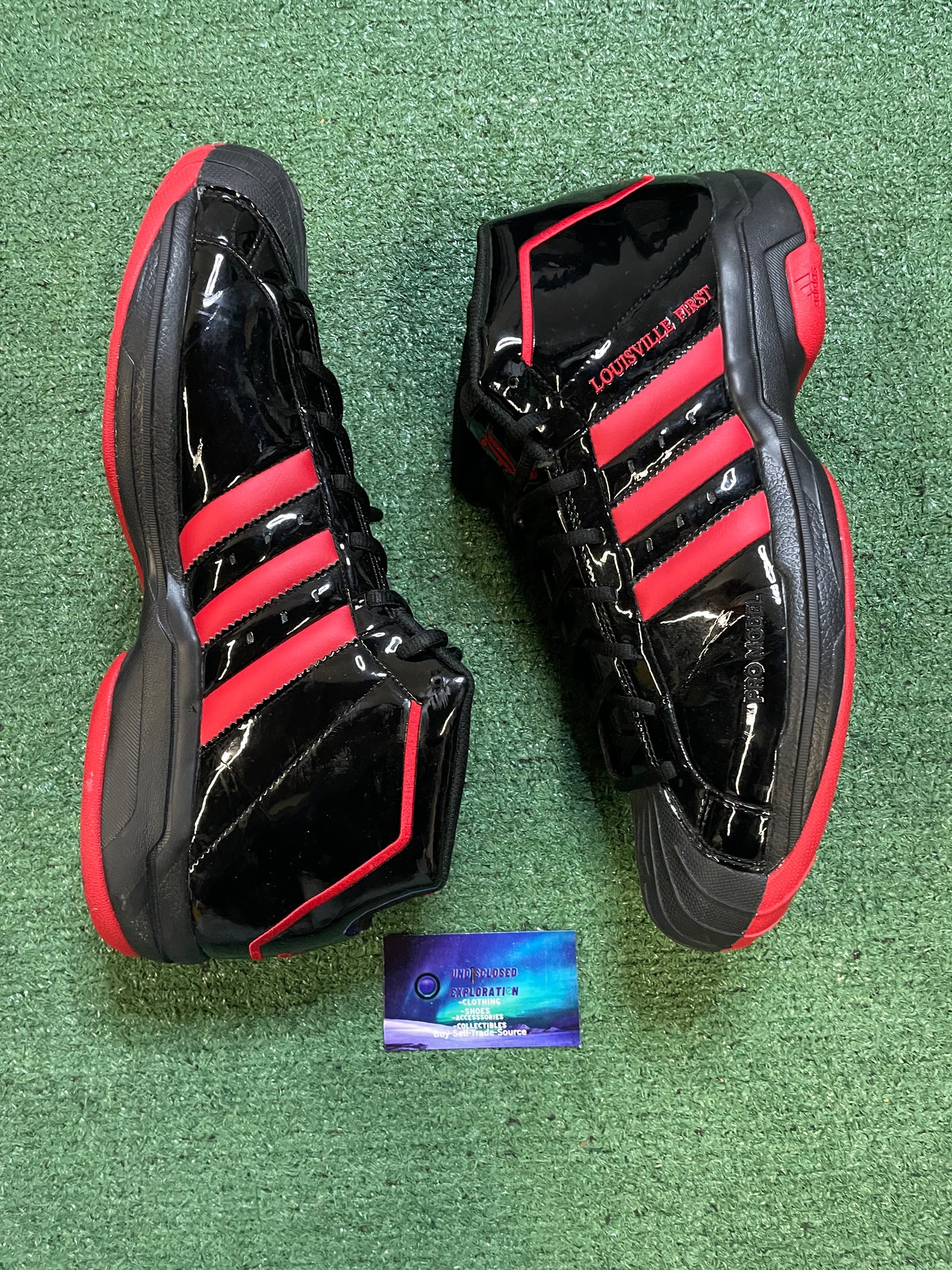 Adidas Pro Model 2G Black/Red size 14men/15.5women