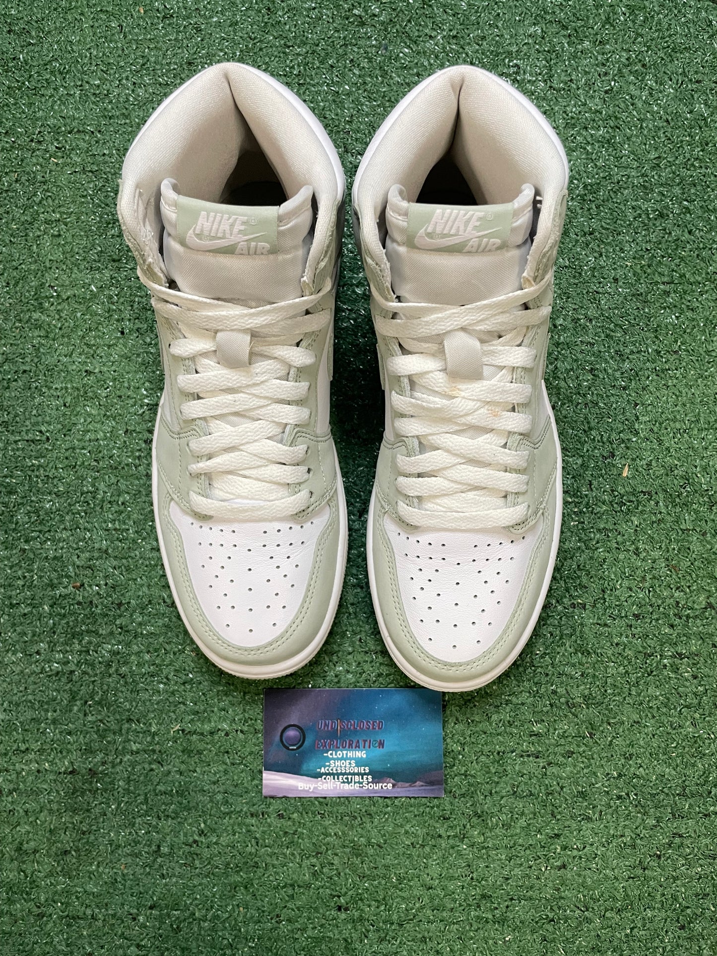 Nike air Jordan 1 high seafoam size 5.5youth/7women
