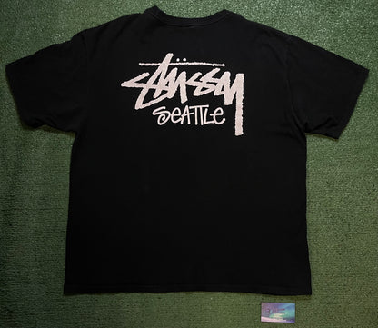 Stussy Seattle black tee