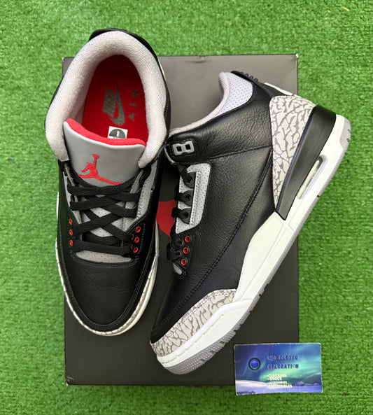 Jordan 3 Black Cement 2024