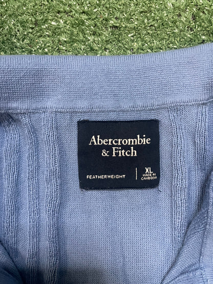 Abercrombie & Fitch blue polo