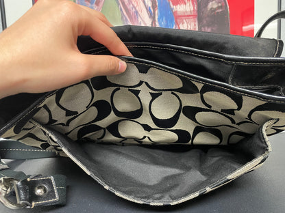 Vintage Coach messenger bag