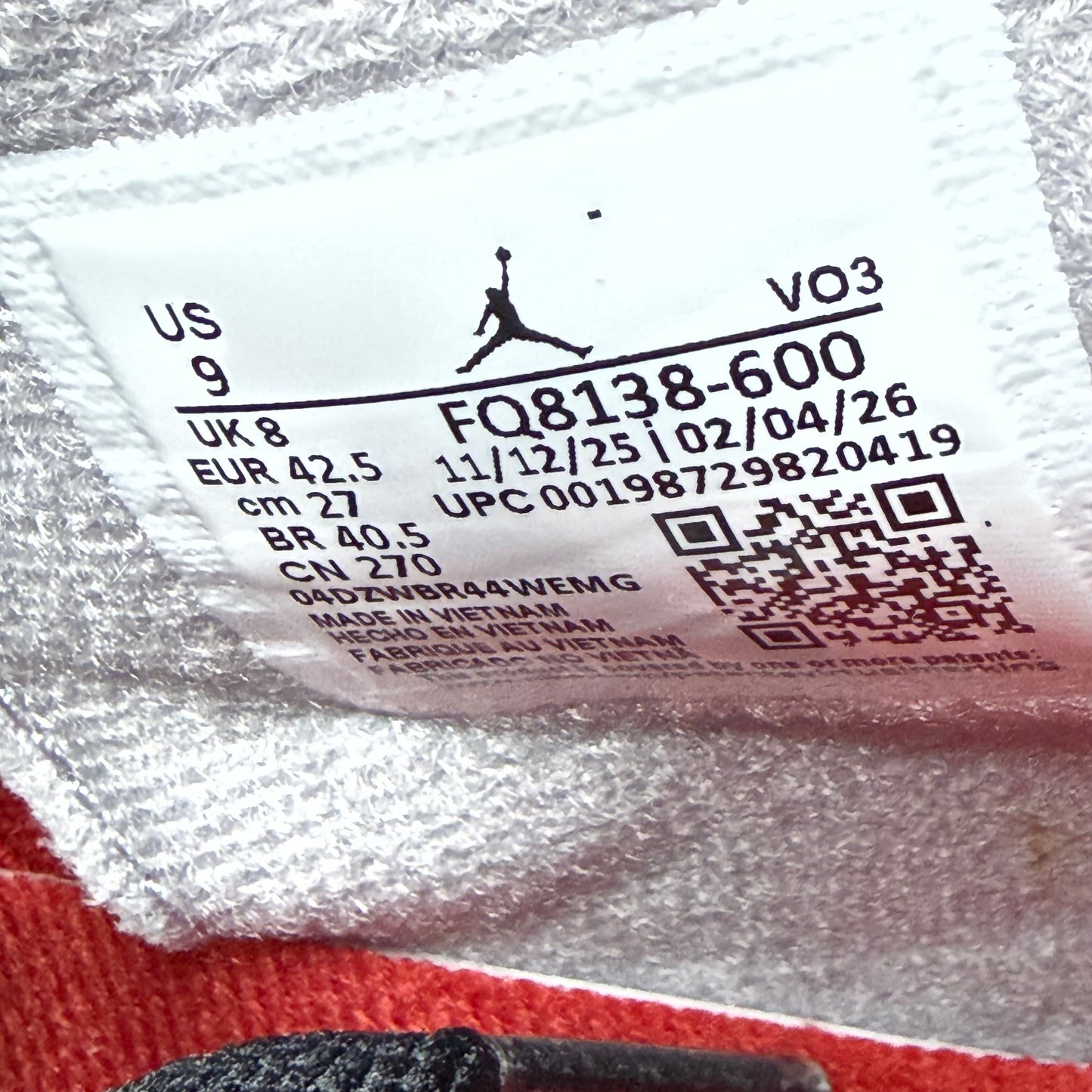 Jordan 4 Toro Bravo