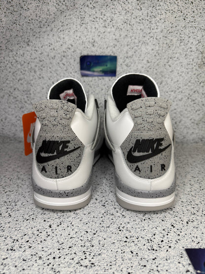 Jordan 4 White Cement