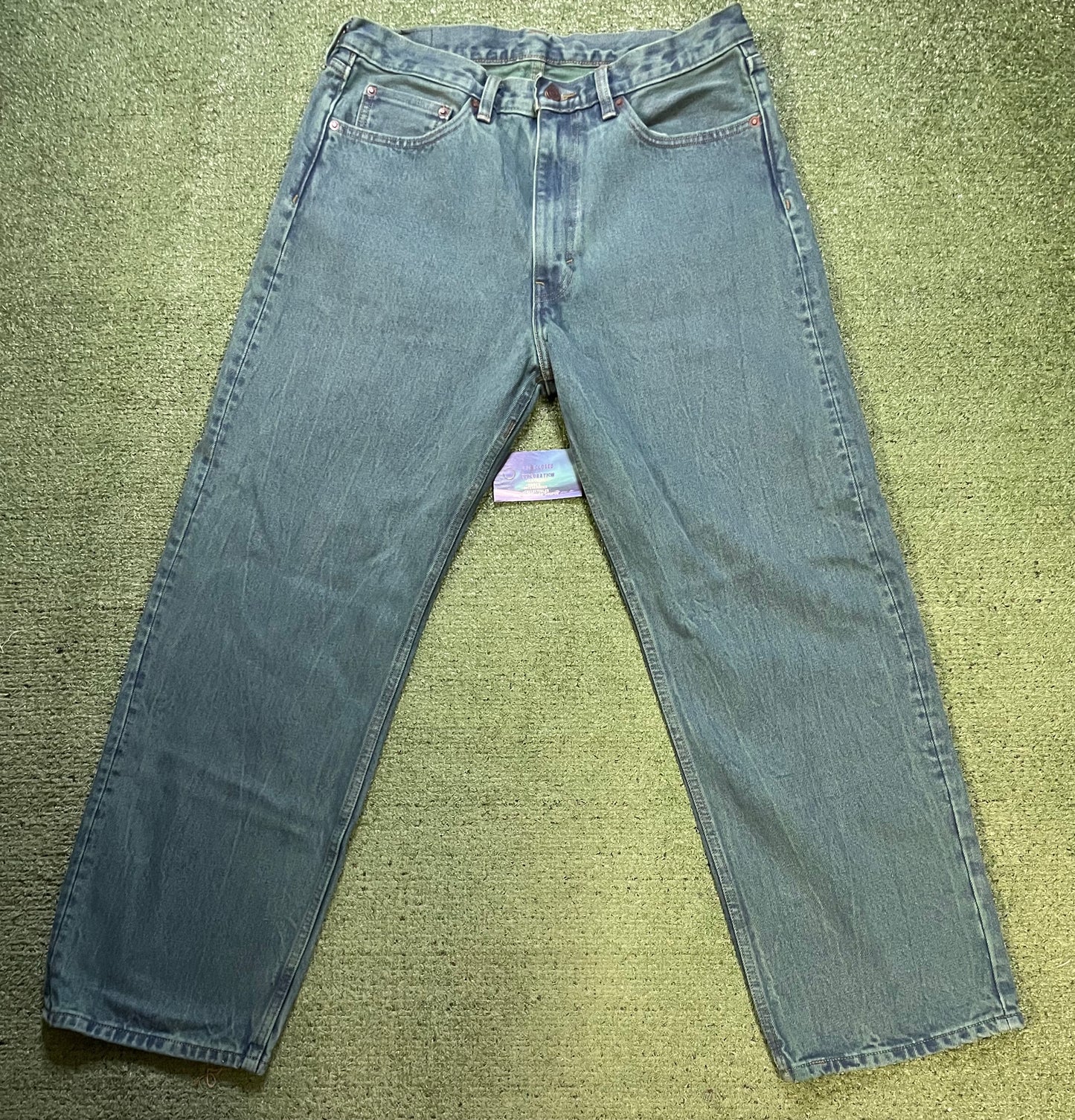 Levi Baggy aqua jeans