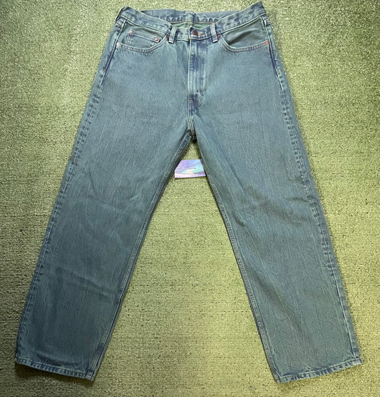 Levi Baggy aqua jeans