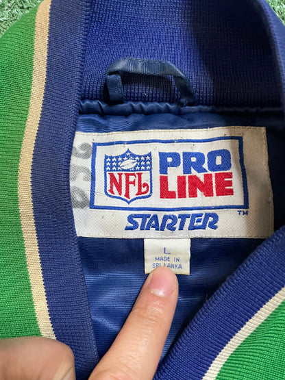 Vintage 1990s Seattle Seahawks starter satin Jacket