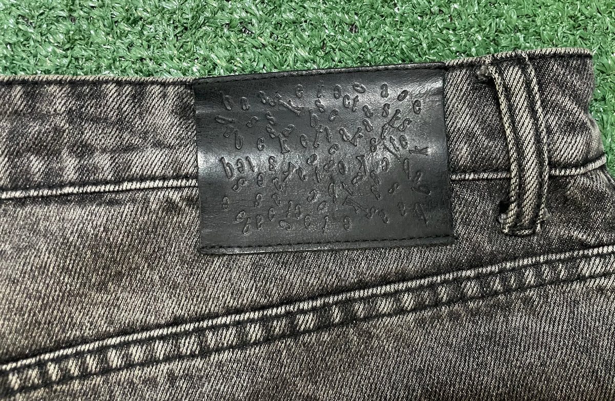 Basketcase Gallery grey denim jeans