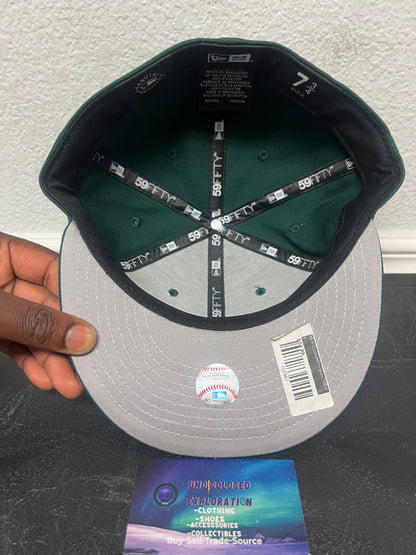 New York Yankees green new era fitted hat