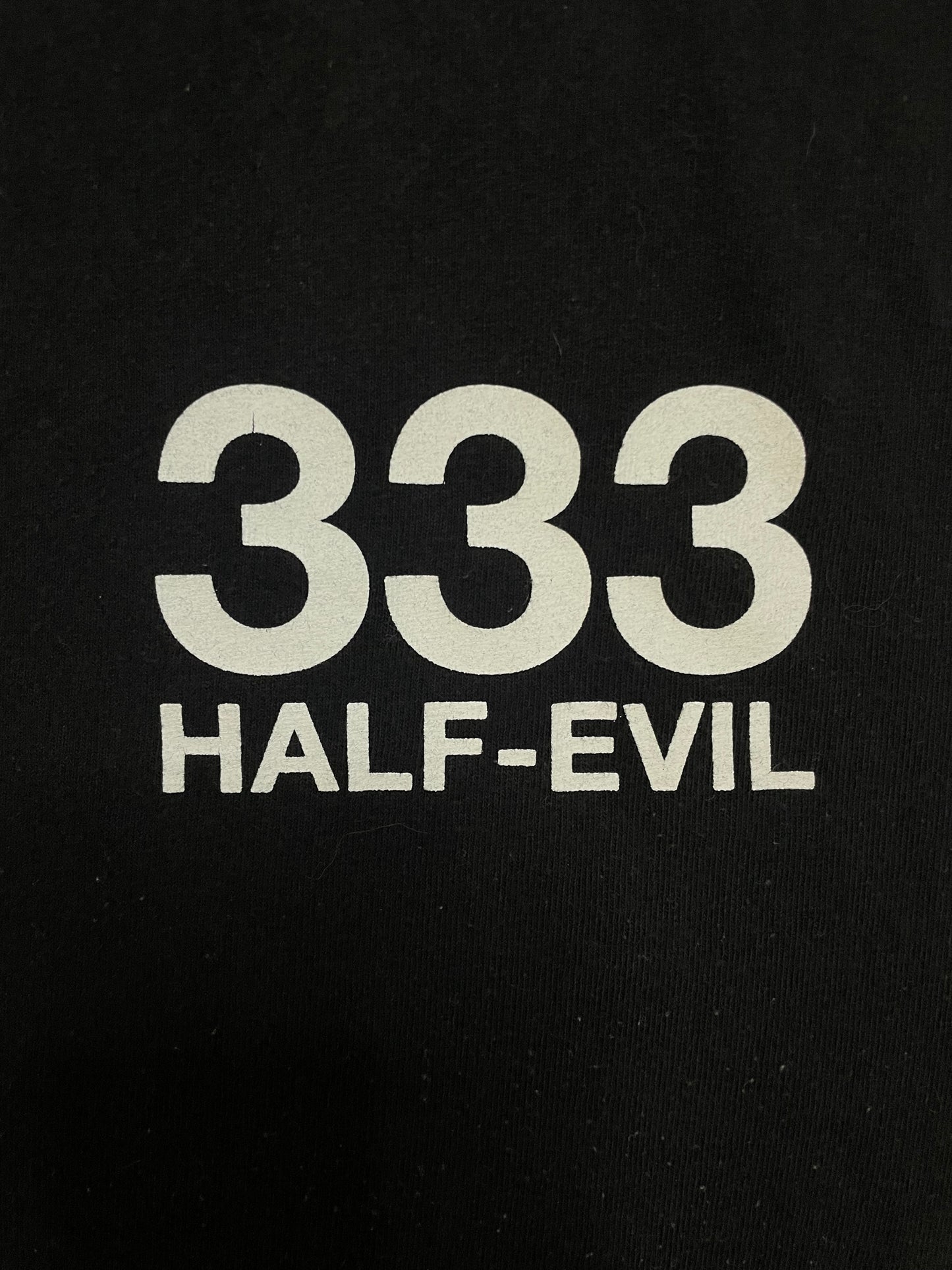 Half-Evil X carrots tee