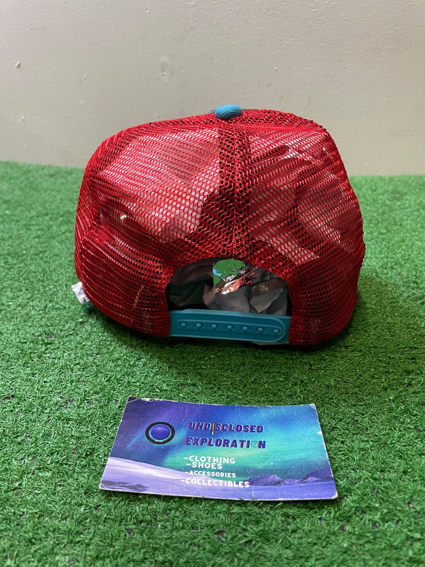 Vancouver Grizzlies blue red black hat