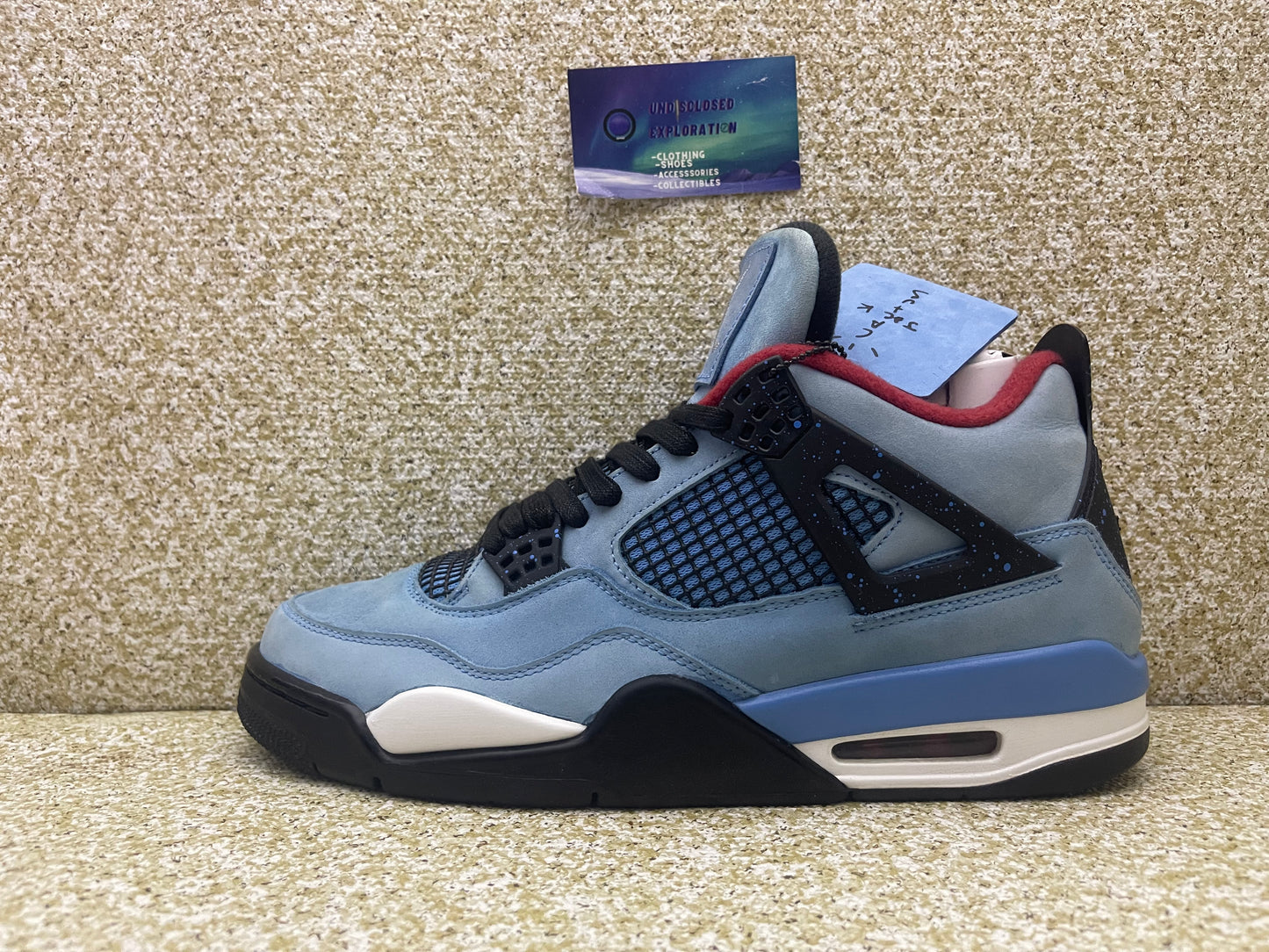 Jordan 4 Travis Scott Cactus Jack 10 Men/11.5 Women “Preowned”