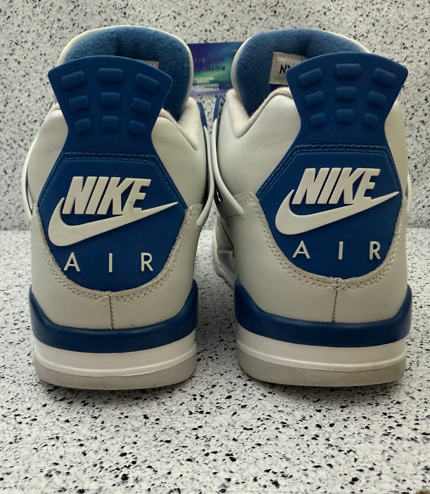 Jordan 4 Military Blue 9 Men/10.5 Women “Preowned”